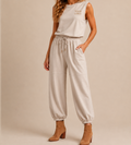 Drawstring Jumpsuit