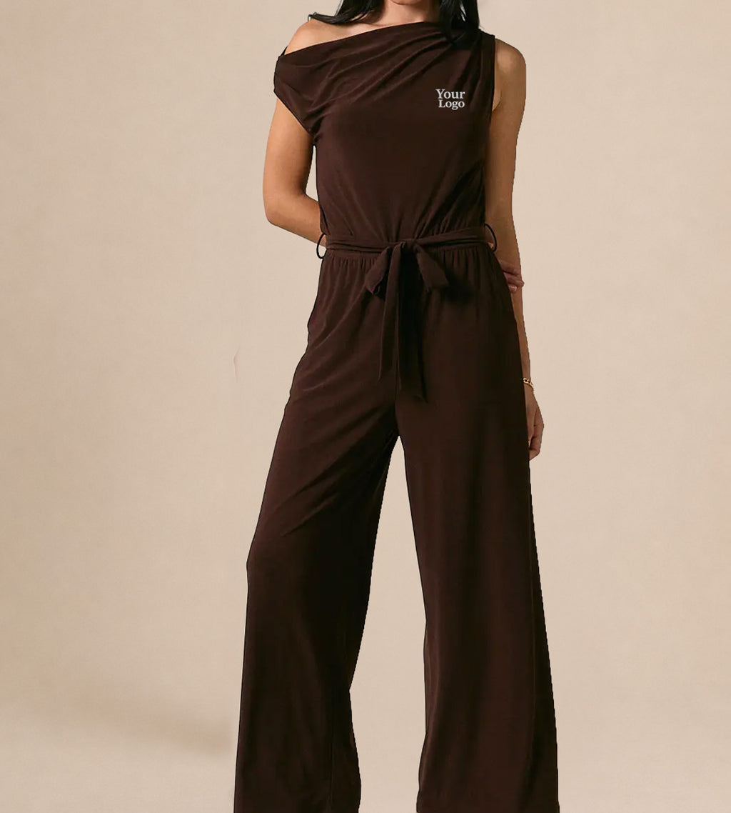 Women's Executive One-Shoulder Jumpsuit